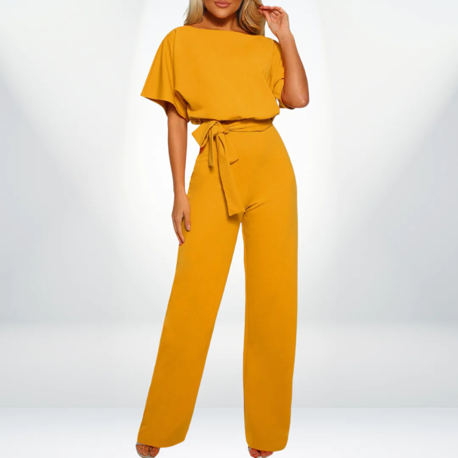 Aura stilvoller Reiz Jumpsuit