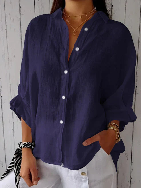 Summer Breeze Linen Summer Shirt