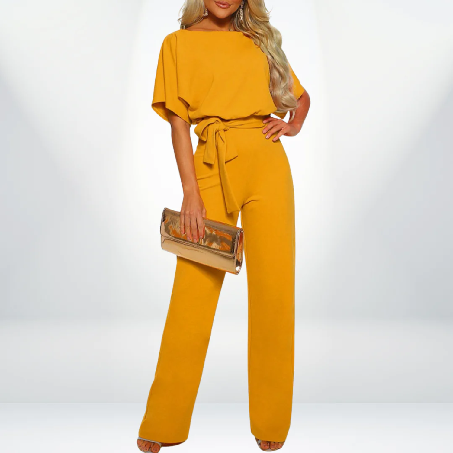 Aura stilvoller Reiz Jumpsuit