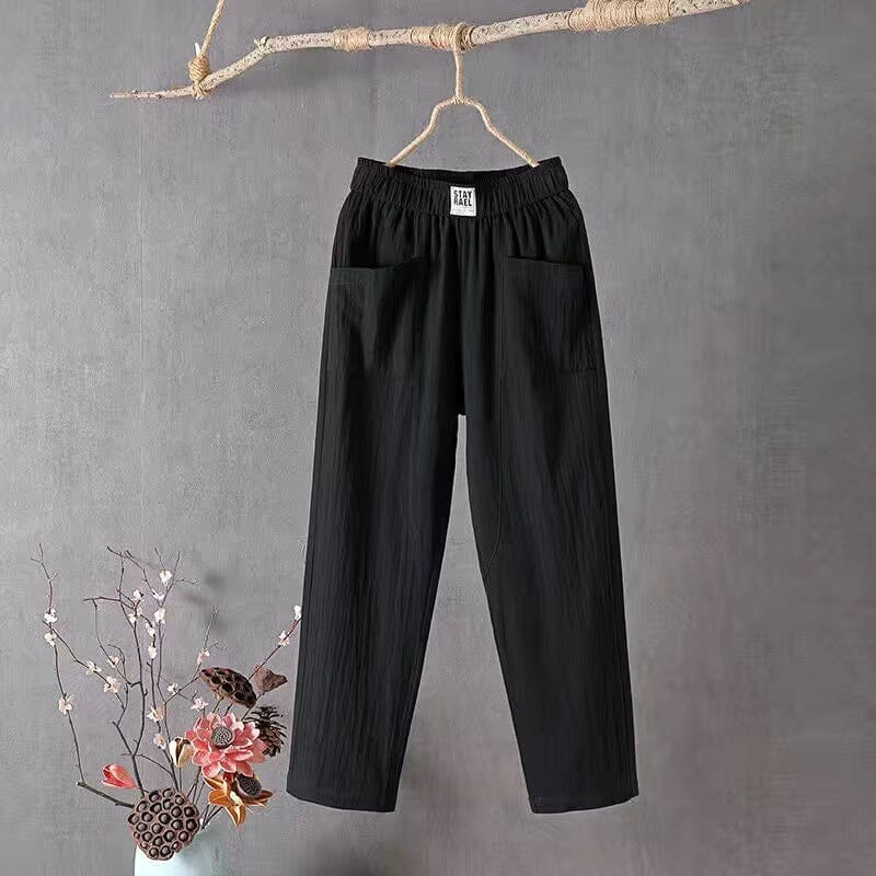 Luna knöchellange Hose für Damen im sommerlichen Stil