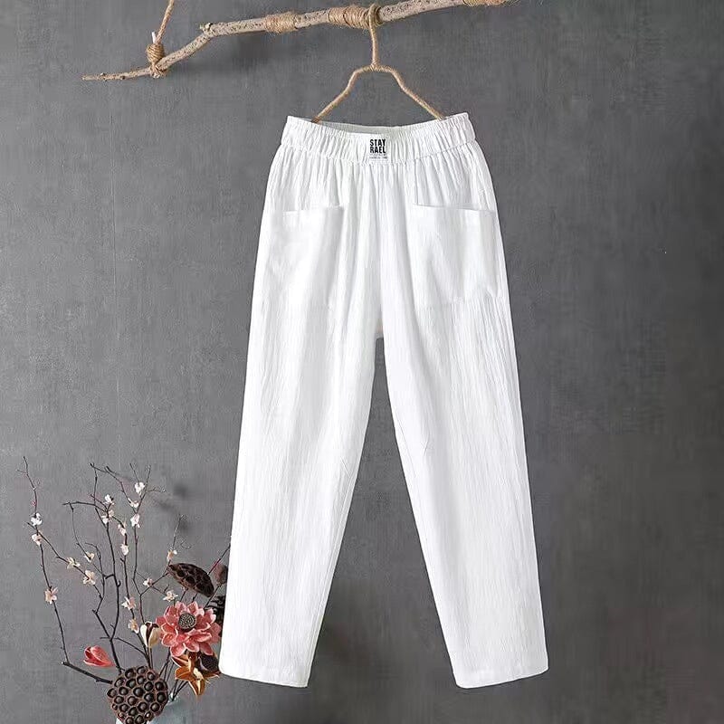Luna knöchellange Hose für Damen im sommerlichen Stil