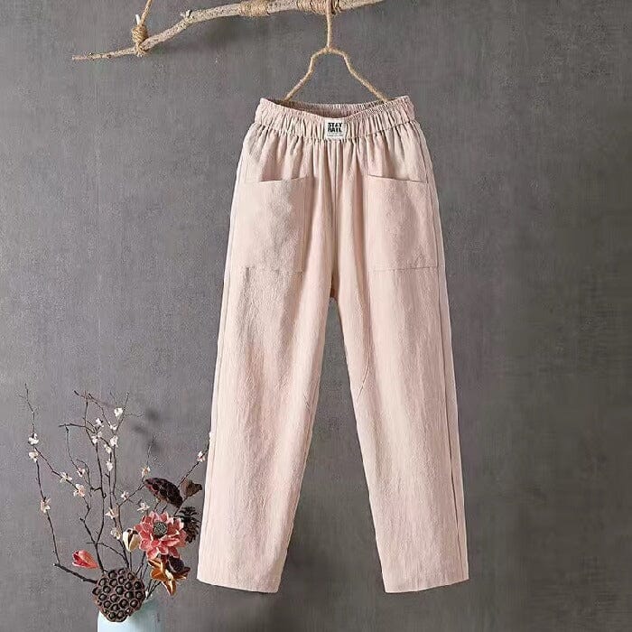 Luna knöchellange Hose für Damen im sommerlichen Stil