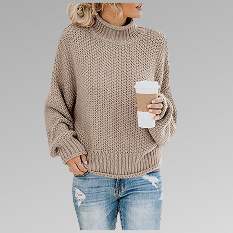 SoftAura | Women's Classic Knitted Sweater | Soft and Comfortable