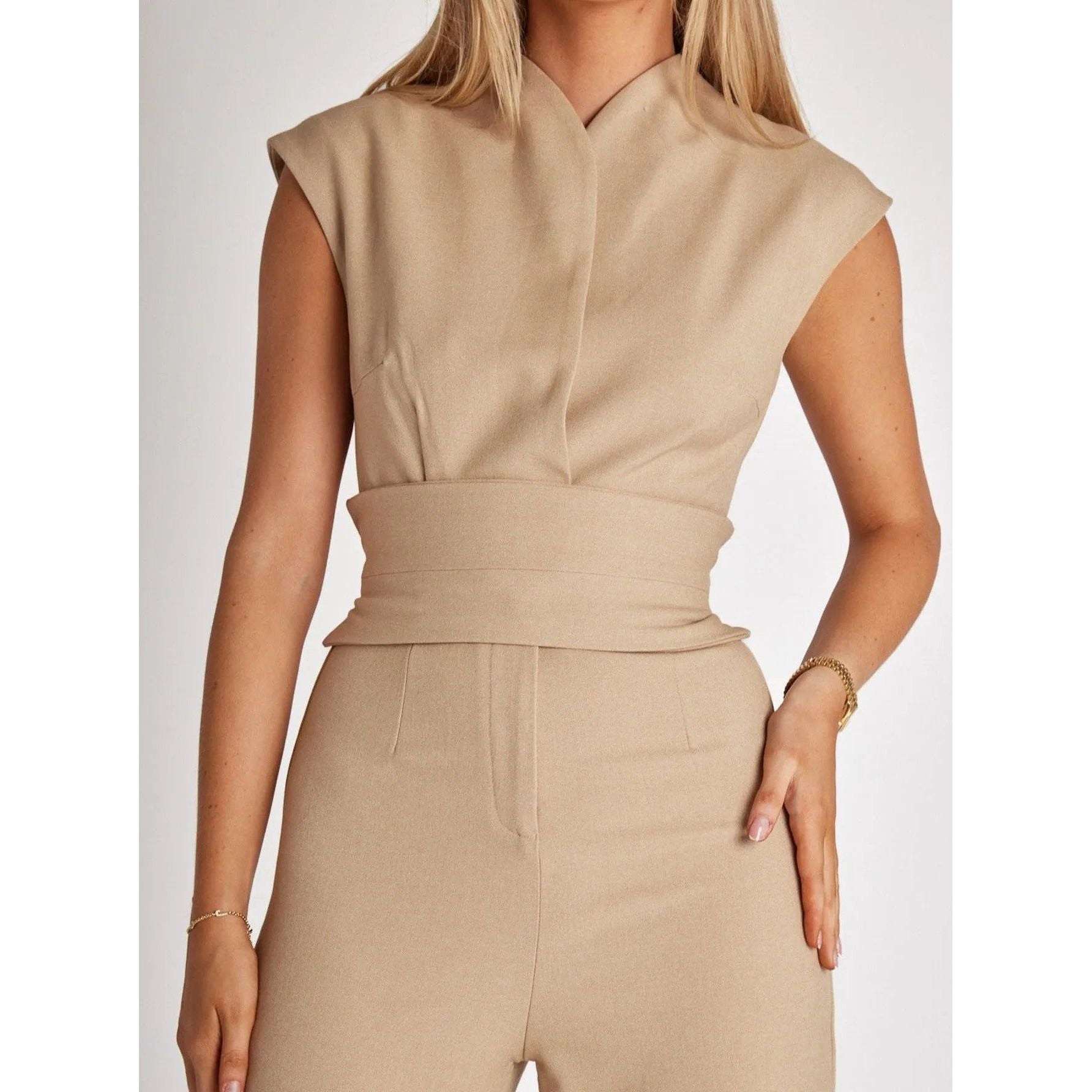 Velanora| Weite Hosen Jumpsuit
