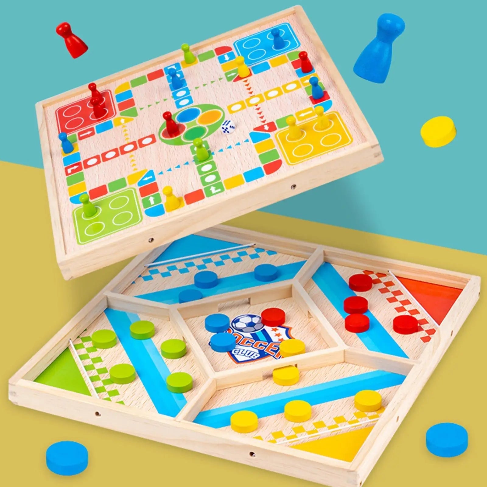 2-in-1 Bordspel voor Gezinnen