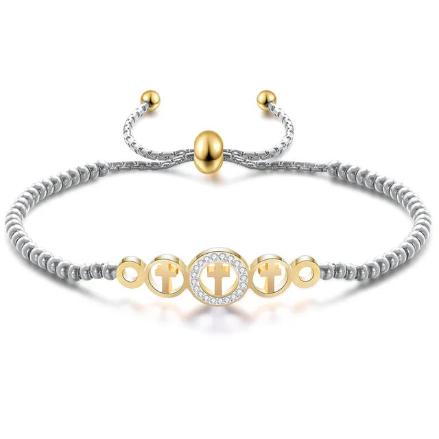 Spirito Frizzante Nuova Moda Ciondolo a Cuore Braccialetti Fatti a Mano