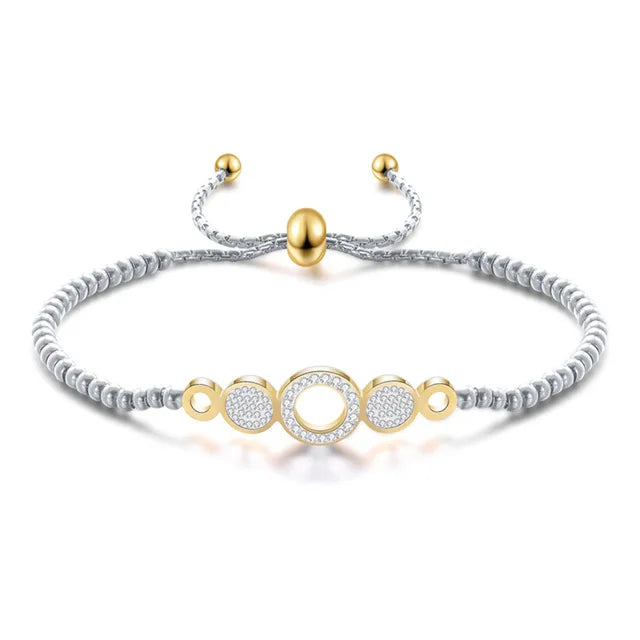 Spirito Frizzante Nuova Moda Ciondolo a Cuore Braccialetti Fatti a Mano