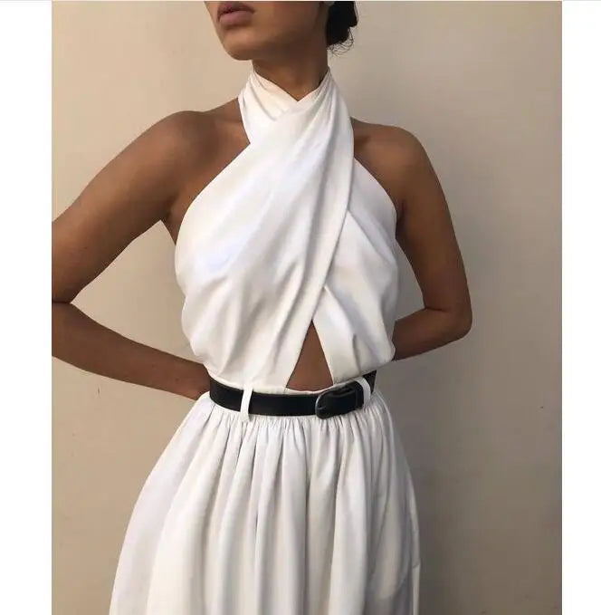 Women's Halter Jumpsuit for Summer Stylish Adventures