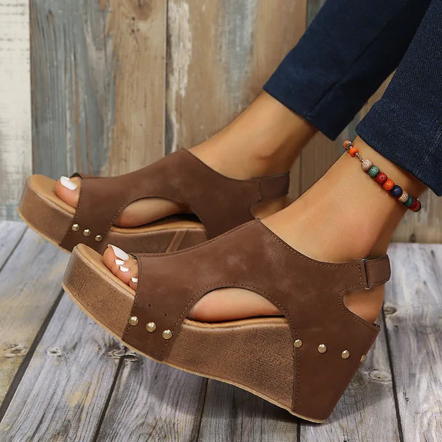 BellaStride Zomer Bries Sandali con Zeppa