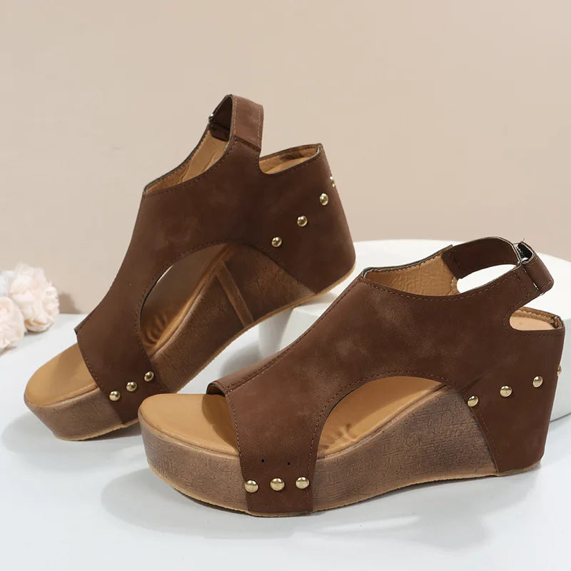 BellaStride Zomer Bries Sandali con Zeppa