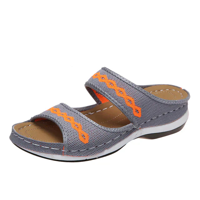 Velanora Orthopedic Leather Sandals