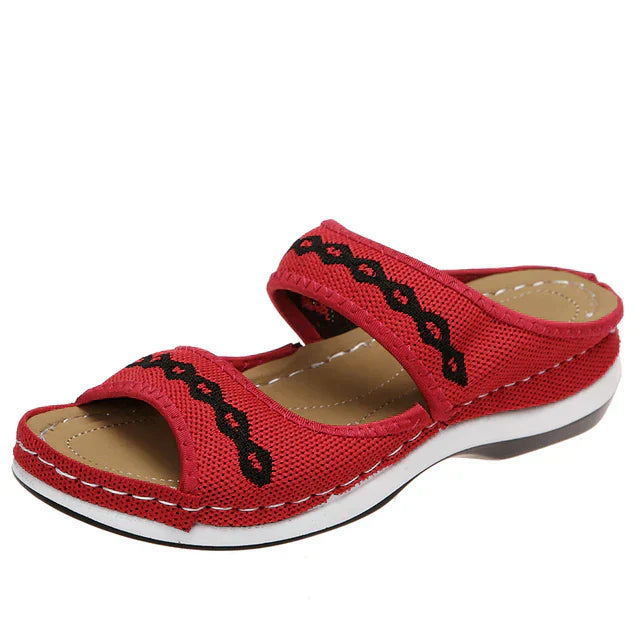 Velanora Orthopedic Leather Sandals