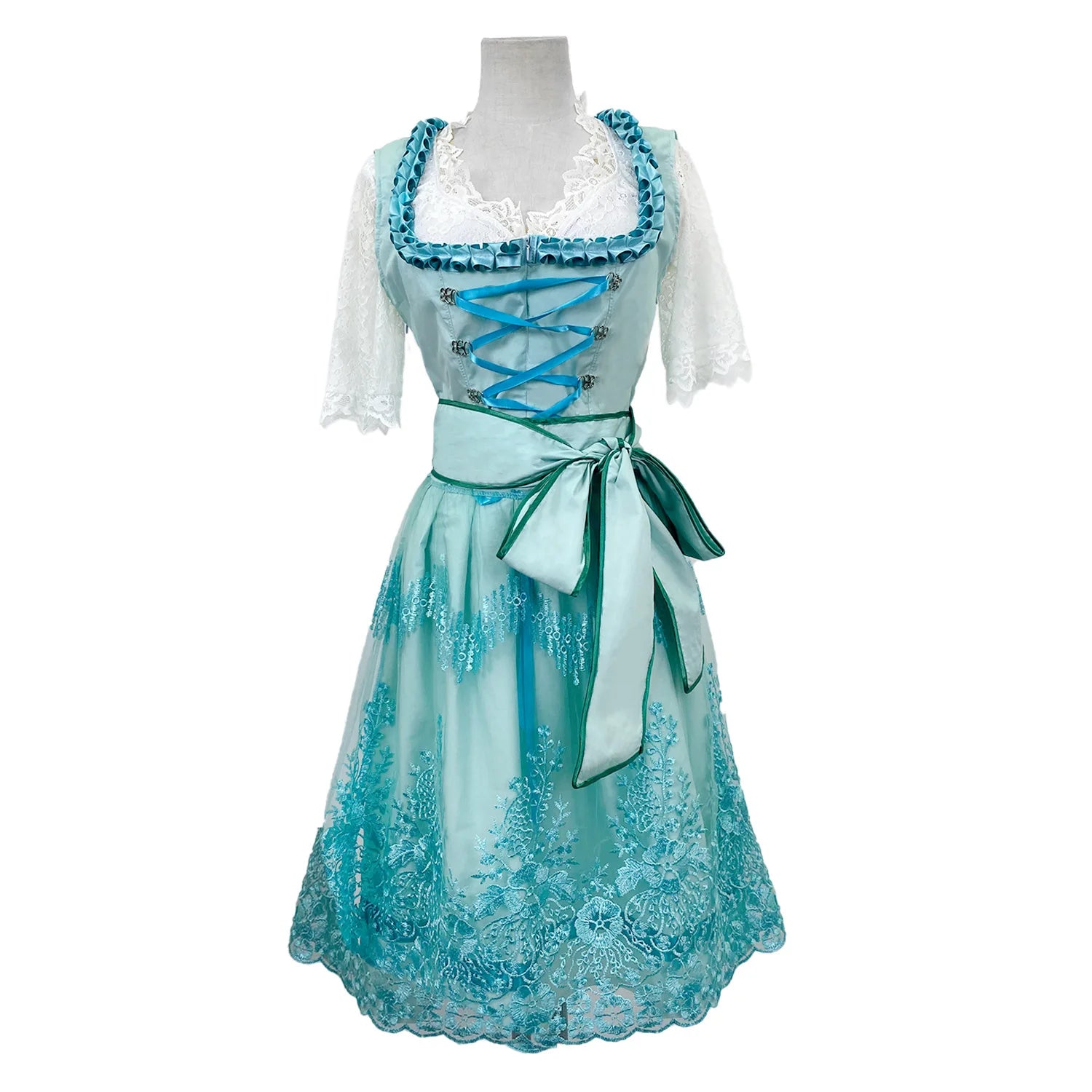 Oktoberfest Carnival Chic: Enchanting Party Dress
