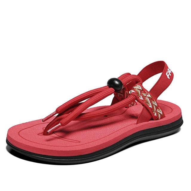 FashionFlex Sandali Piatte Antiscivolo Comodi alla Moda