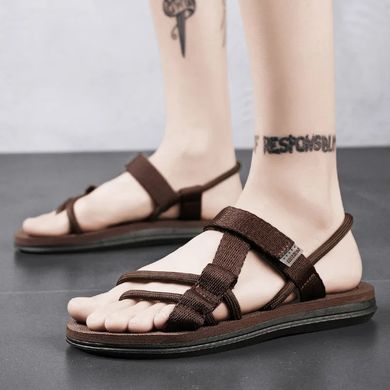 FashionFlex Sandali Piatte Antiscivolo Comodi alla Moda