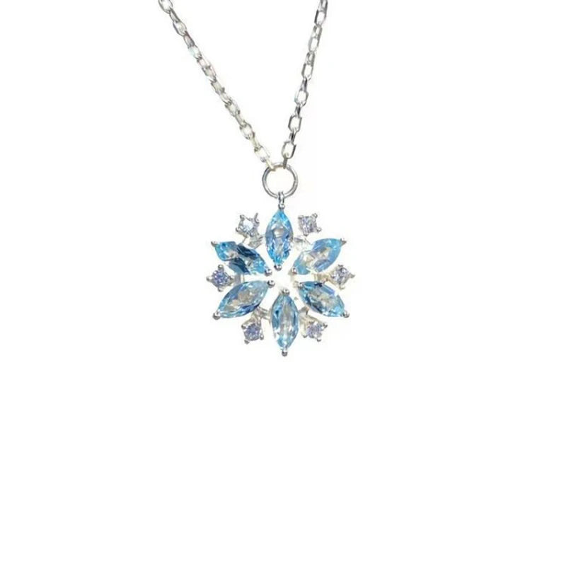 Aurora Zirkon Schneekette
