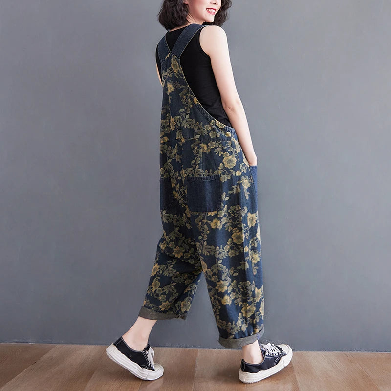 Bloemen Denim Jumpsuit by Aurora for Stylish Adventurers