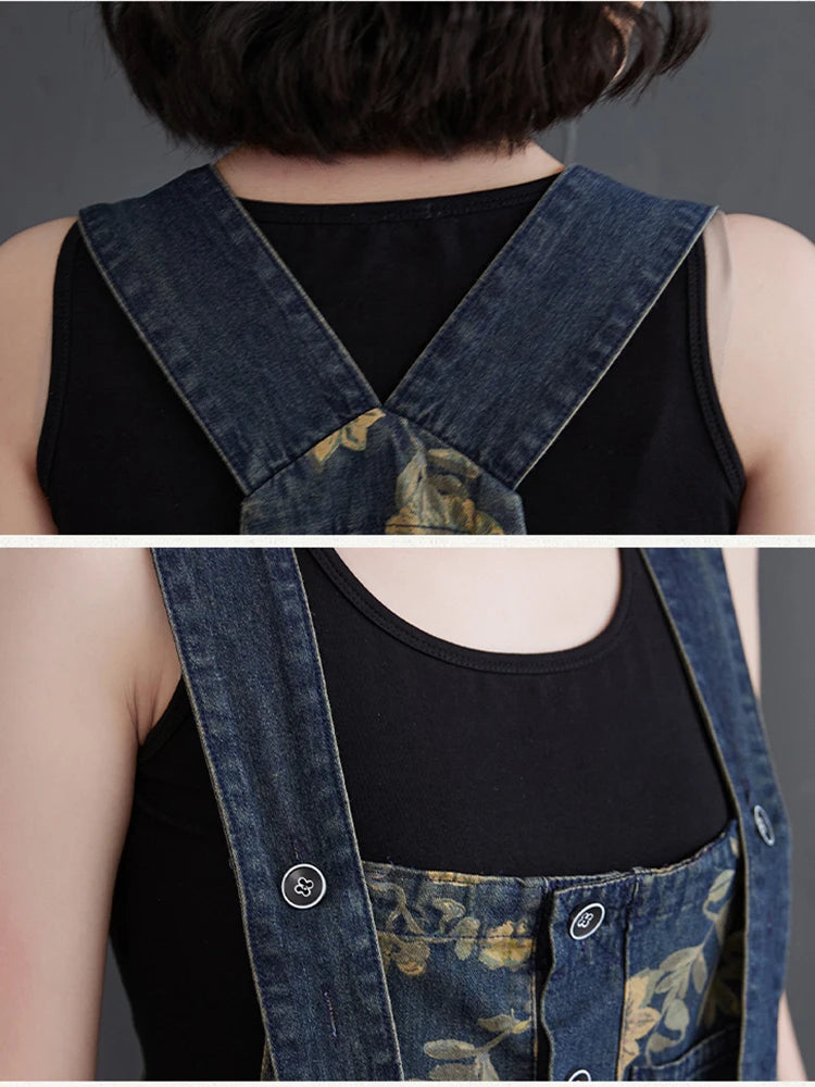 Bloemen Denim Jumpsuit by Aurora for Stylish Adventurers