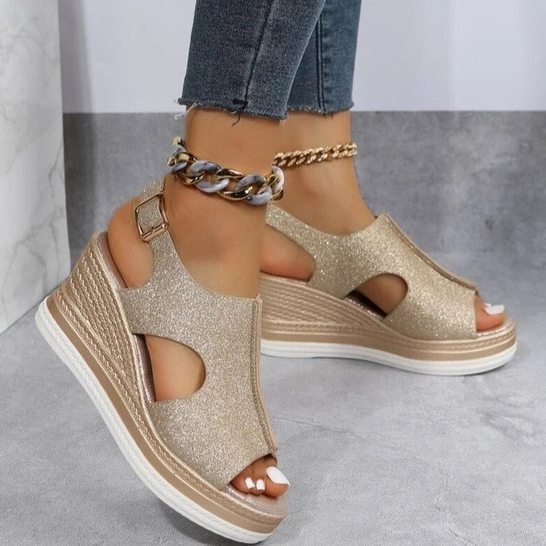 Velanora- Orthopedic wedge heels for the summer