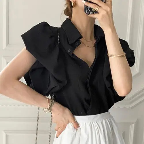 Aria Kollektion Frauen Sommer Schlanke Shirts