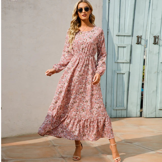 Abito Maxi Boho per Estate e Spiaggia