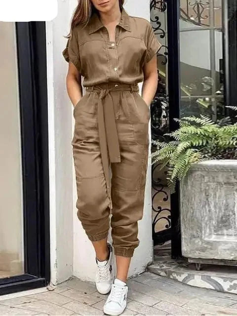 Aurora Zomer Tuta alla Moda per Donne Eleganti