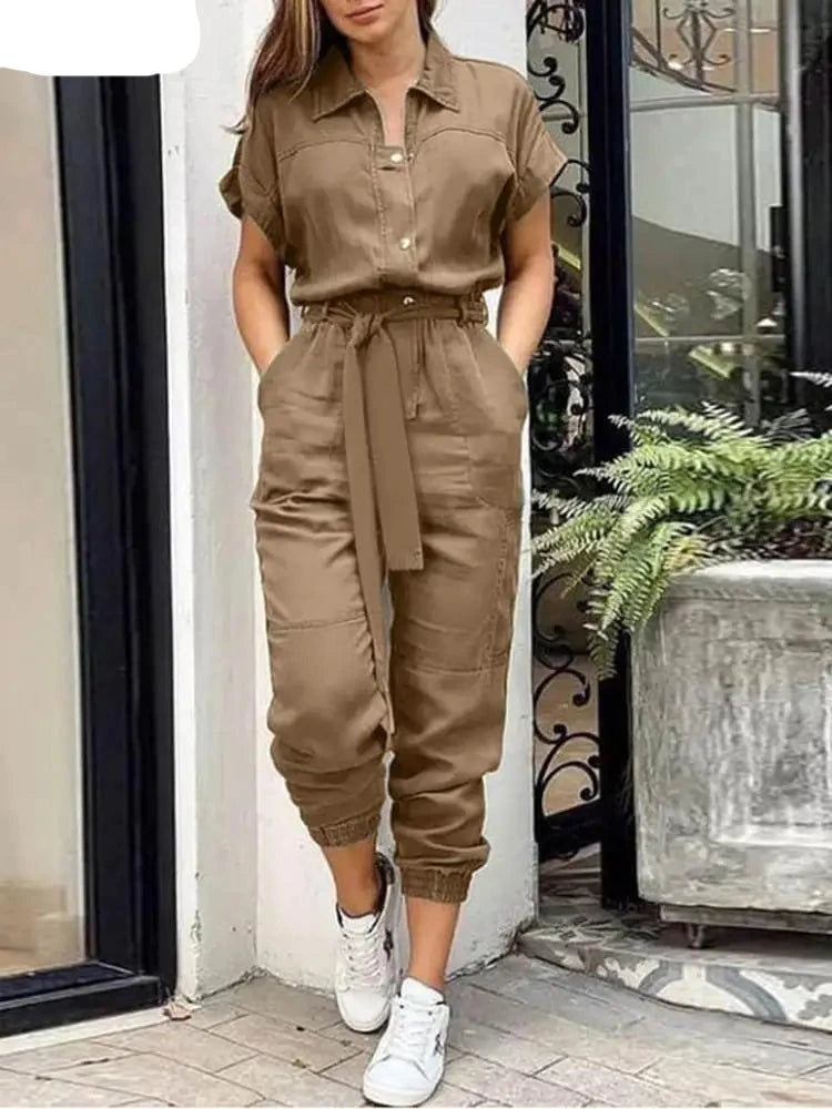 Aurora Zomer Tuta alla Moda per Donne Eleganti