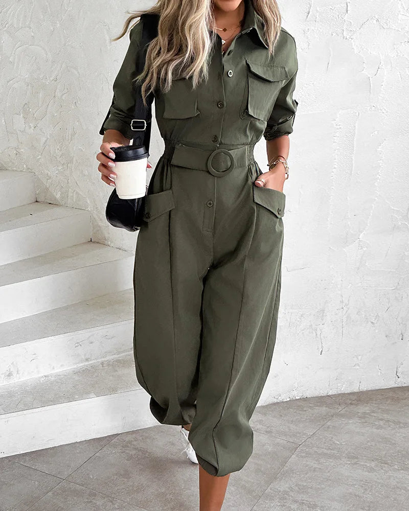 Trendige Cargo-Overalls für Frauen 2024