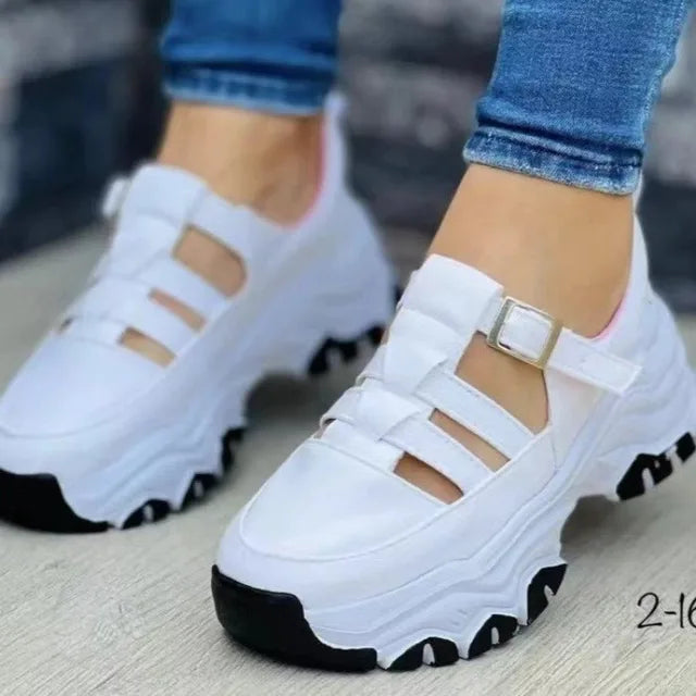 Modische dicke Sohle Sommerschuhe für Damen