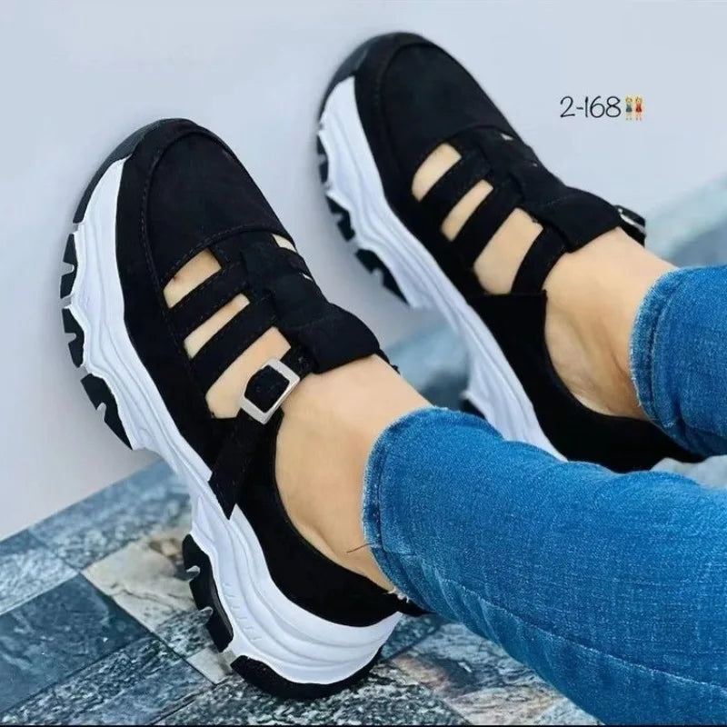 Modische dicke Sohle Sommerschuhe für Damen