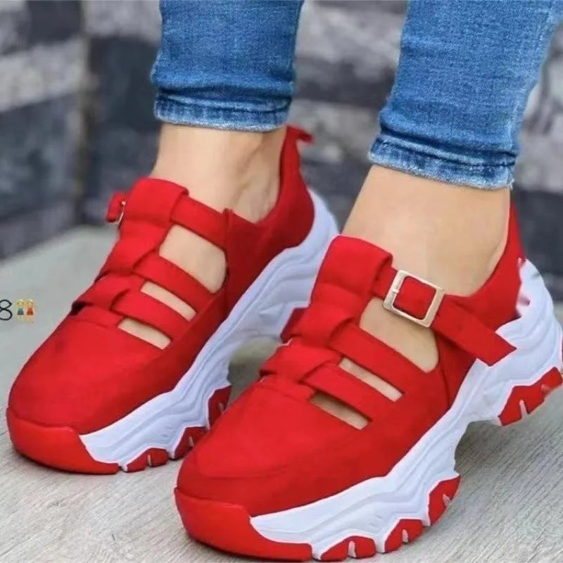 Modische dicke Sohle Sommerschuhe für Damen