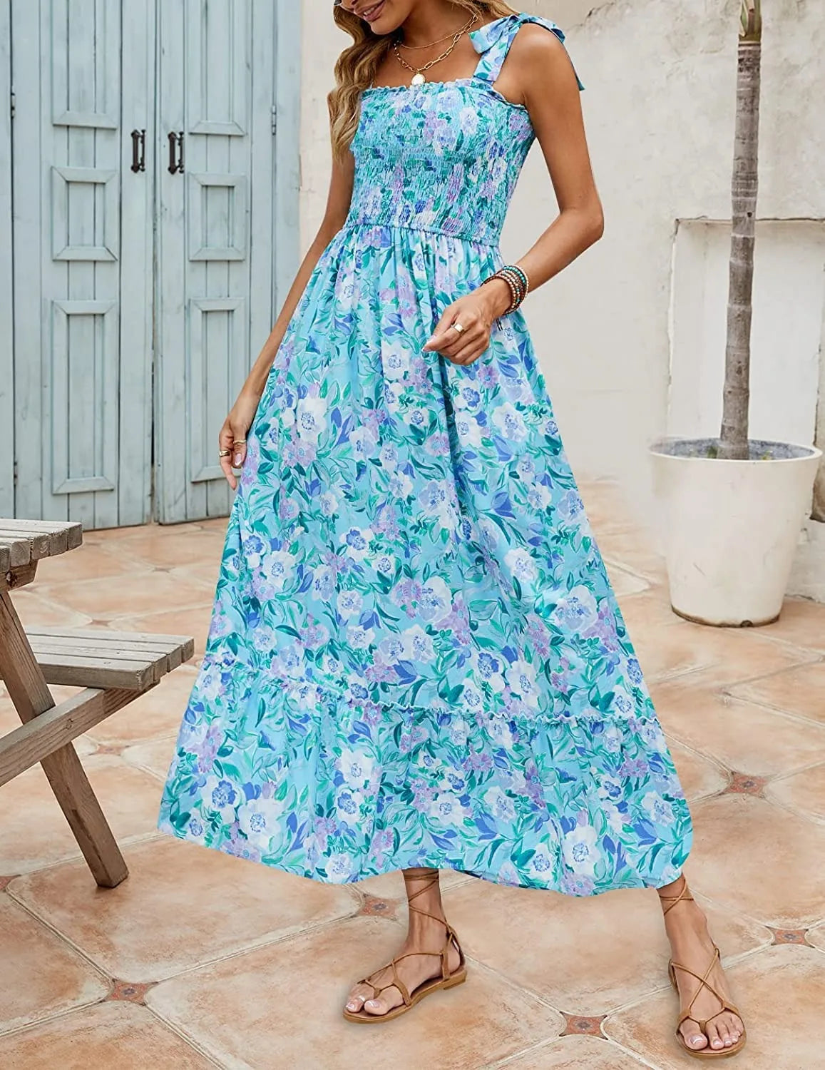 Soleil Charm Bohemian Zomerjurk