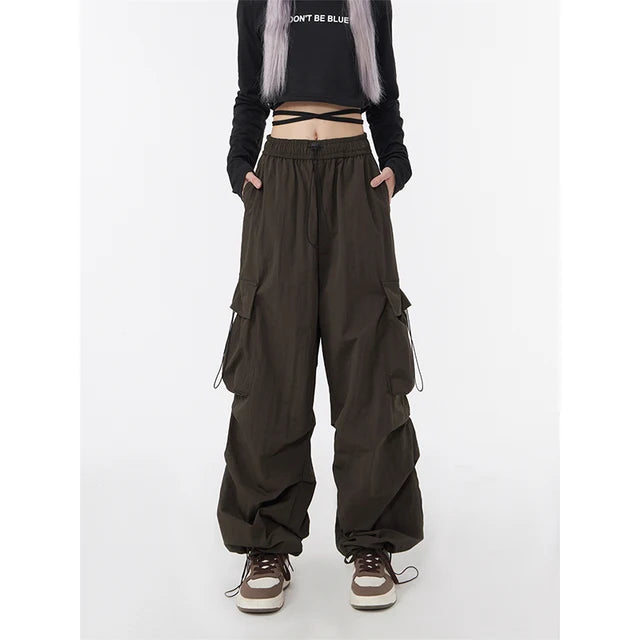 Leichte Sommer Cargo-Hose für Damen