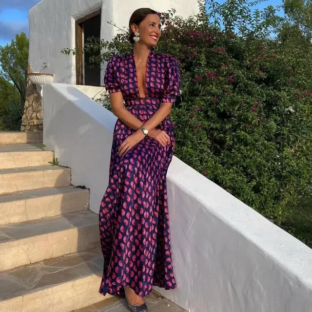 Aurora Long Dress for Summer Elegance