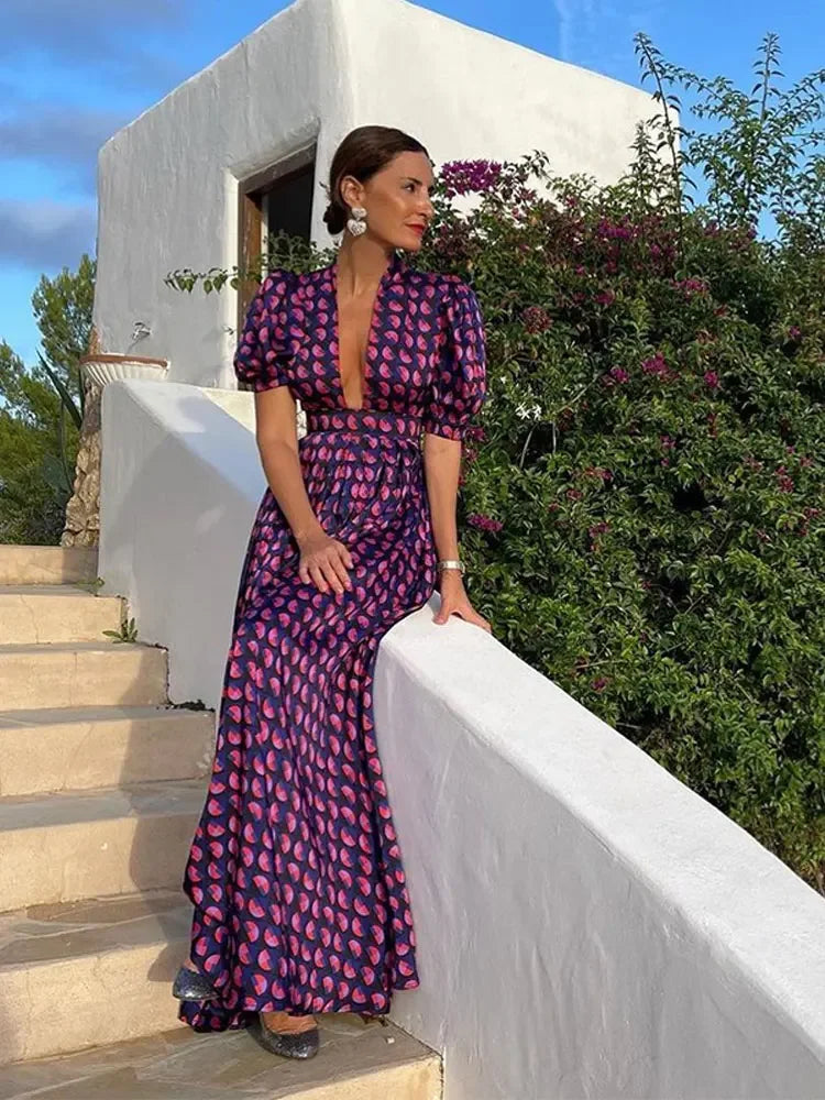 Aurora Long Dress for Summer Elegance