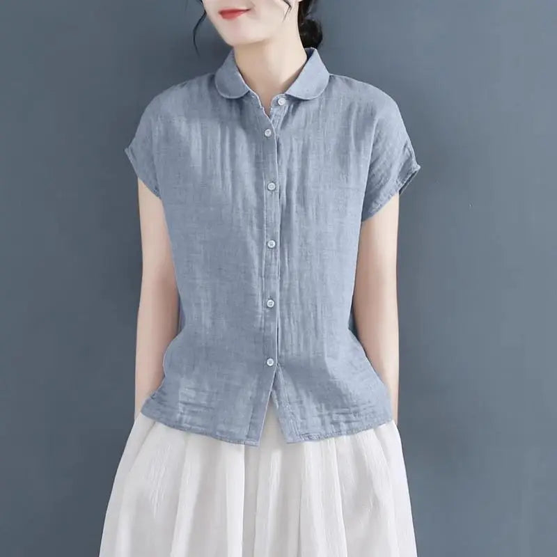 Bellissima Retro Koreanischer Stil Schick Damenhemd