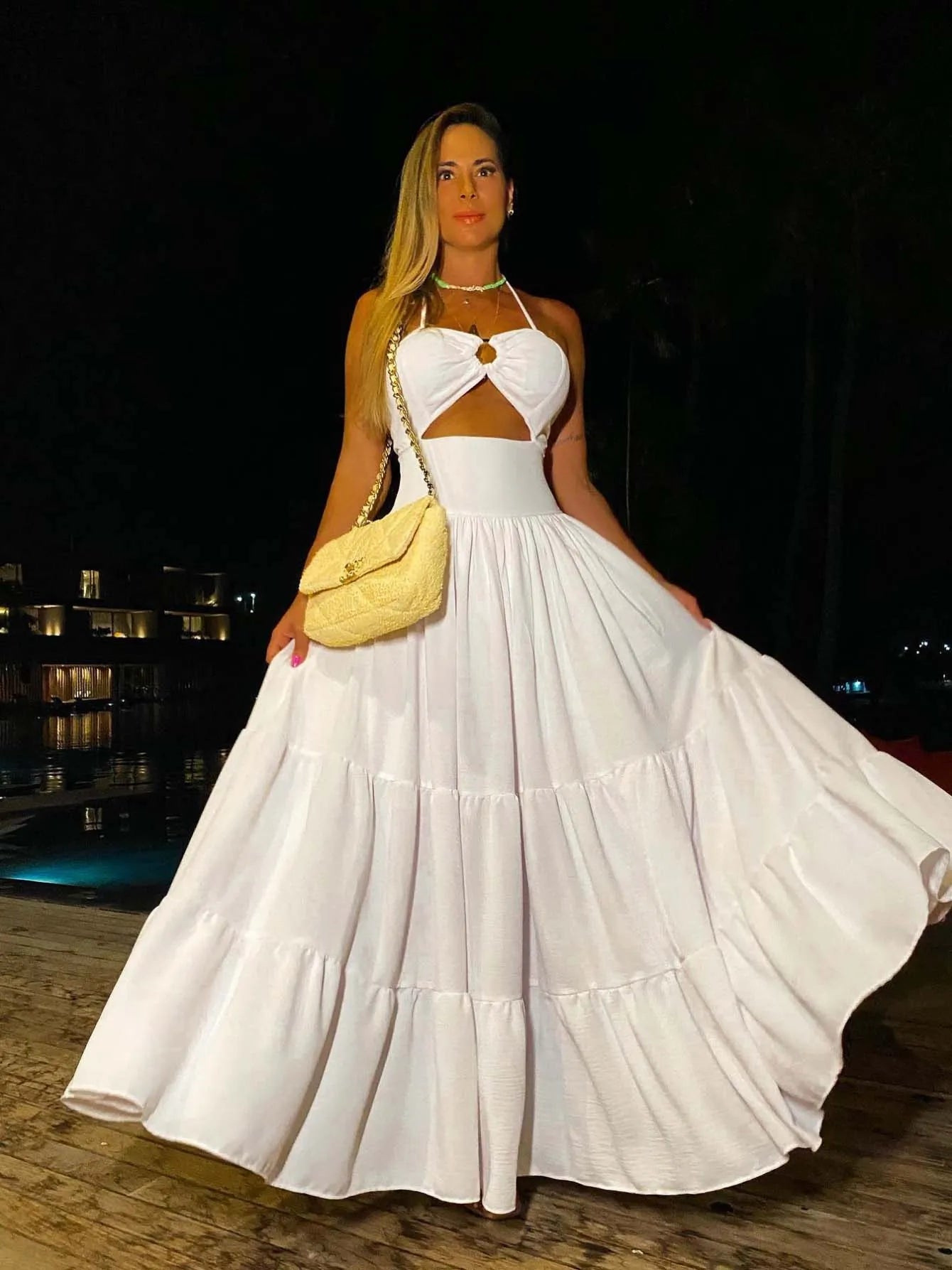 Eleganza Zomer Halterjurk