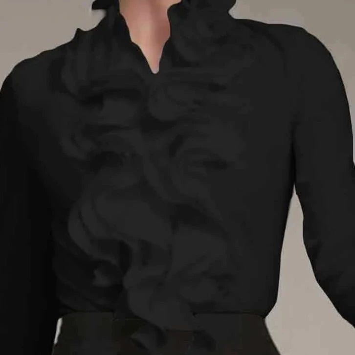 ChicElegance Herfst Luxe Damesblouse