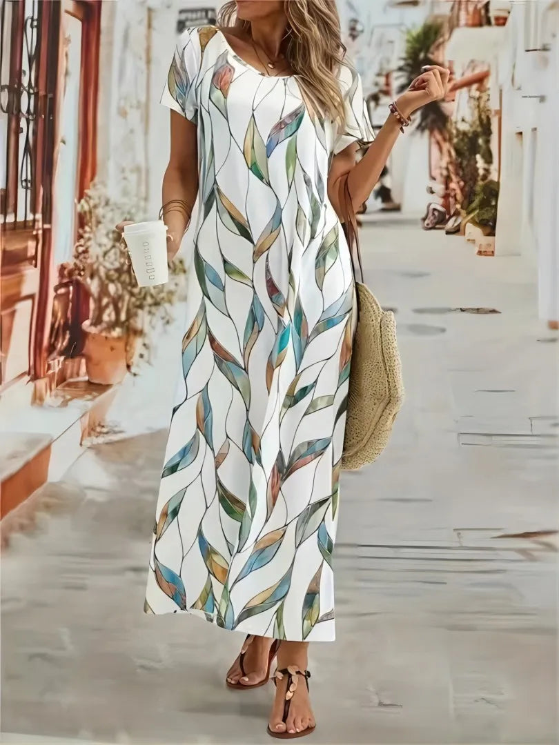 LuxeLeven Zomerse Elegante Plus Size Jurk