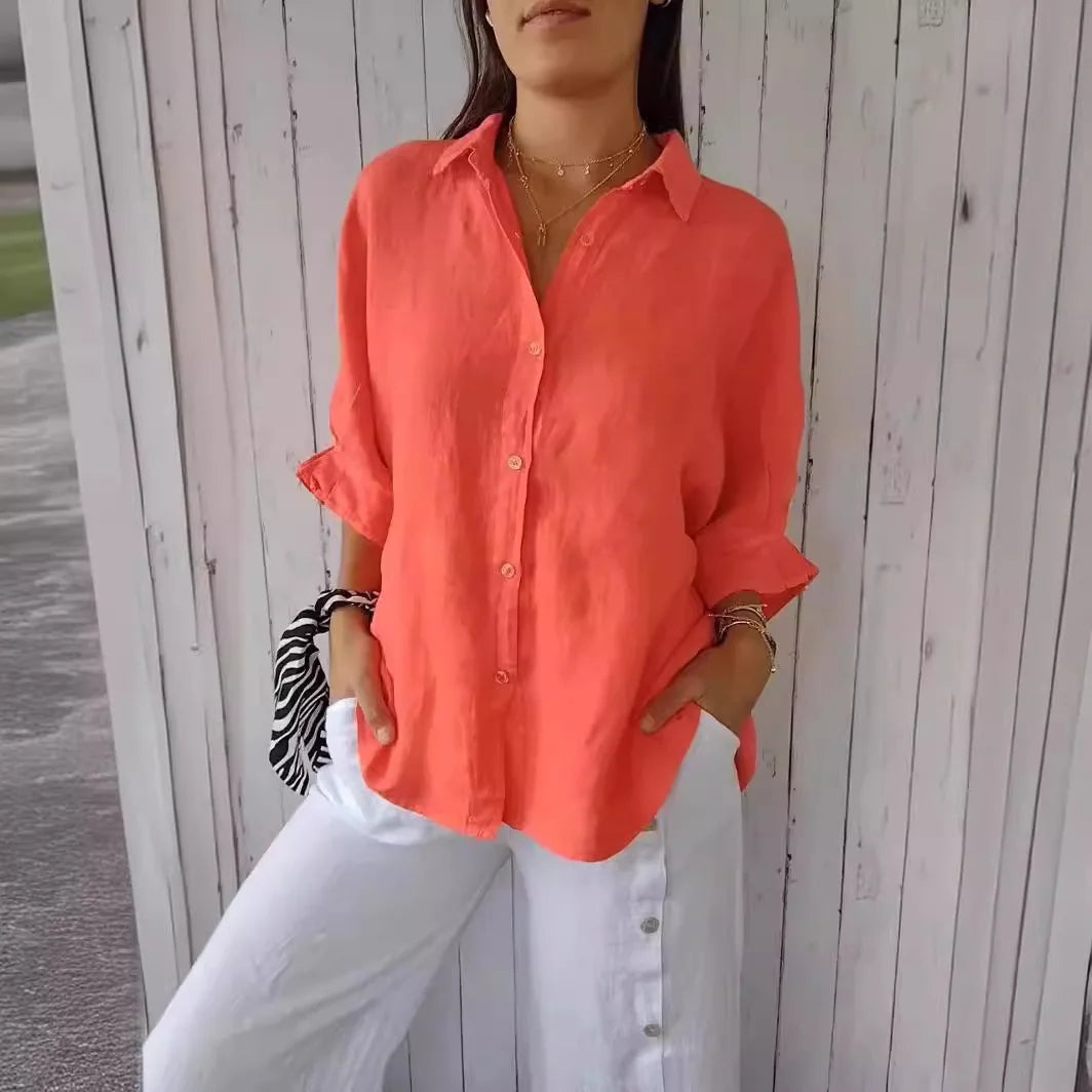 Camicetta in cotone lino di SweetStyle