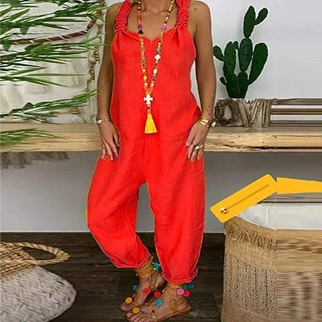 Zalina Zomerse Sexy Jumpsuit für Damen