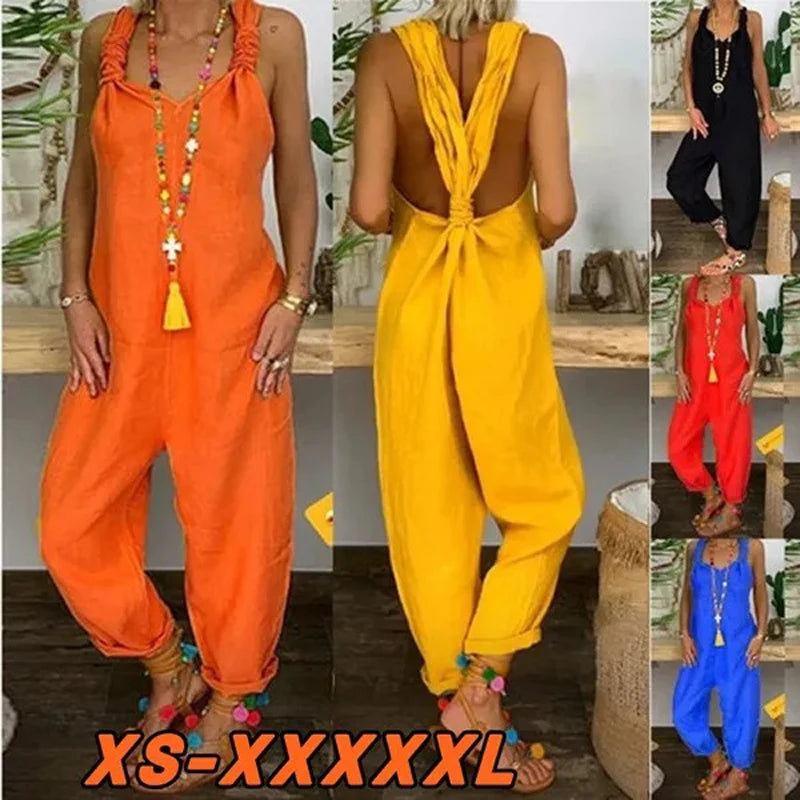 Zalina Summer Sexy Jumpsuit for Women