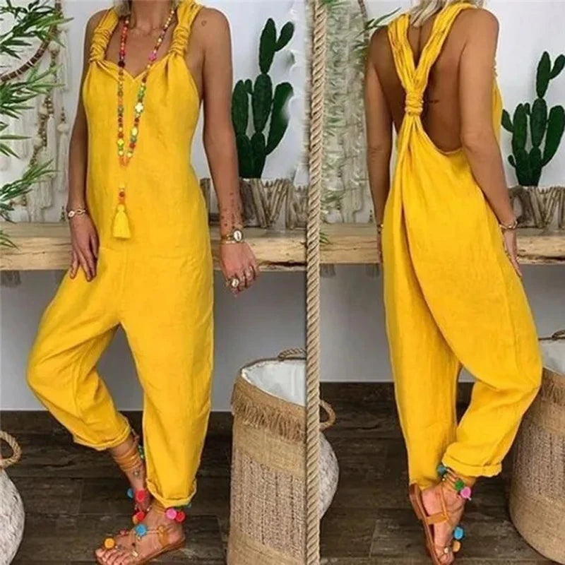 Zalina Summer Sexy Jumpsuit for Women