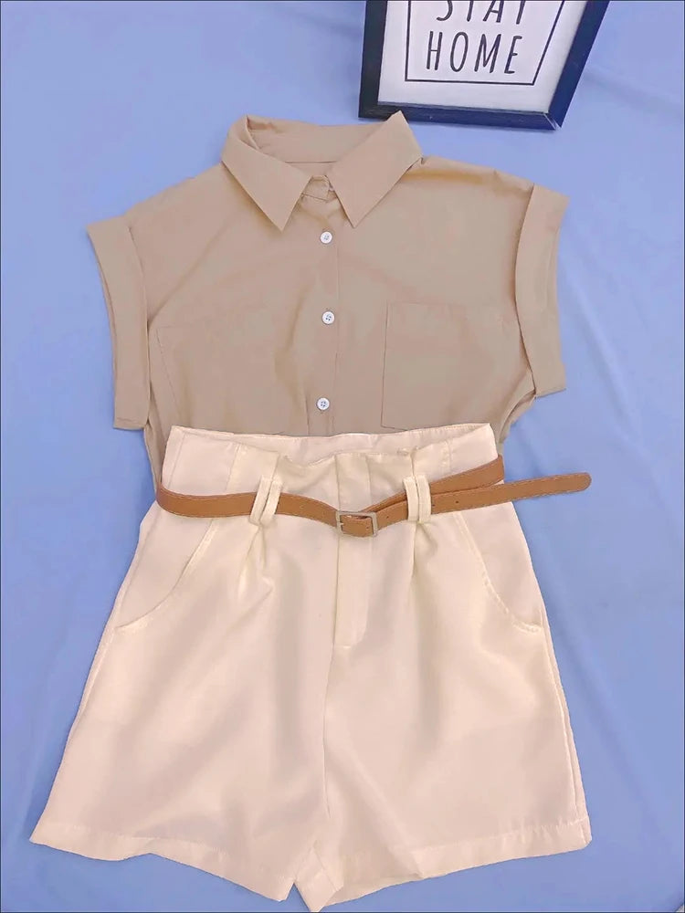 Aurora Trends Summer Fashion Women's Shorts Set