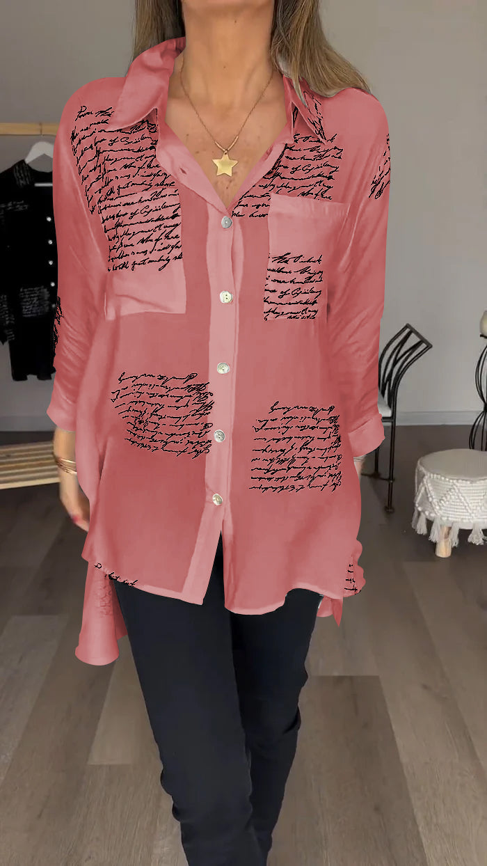 Bella Moda Printed Blouse for Stylish Women