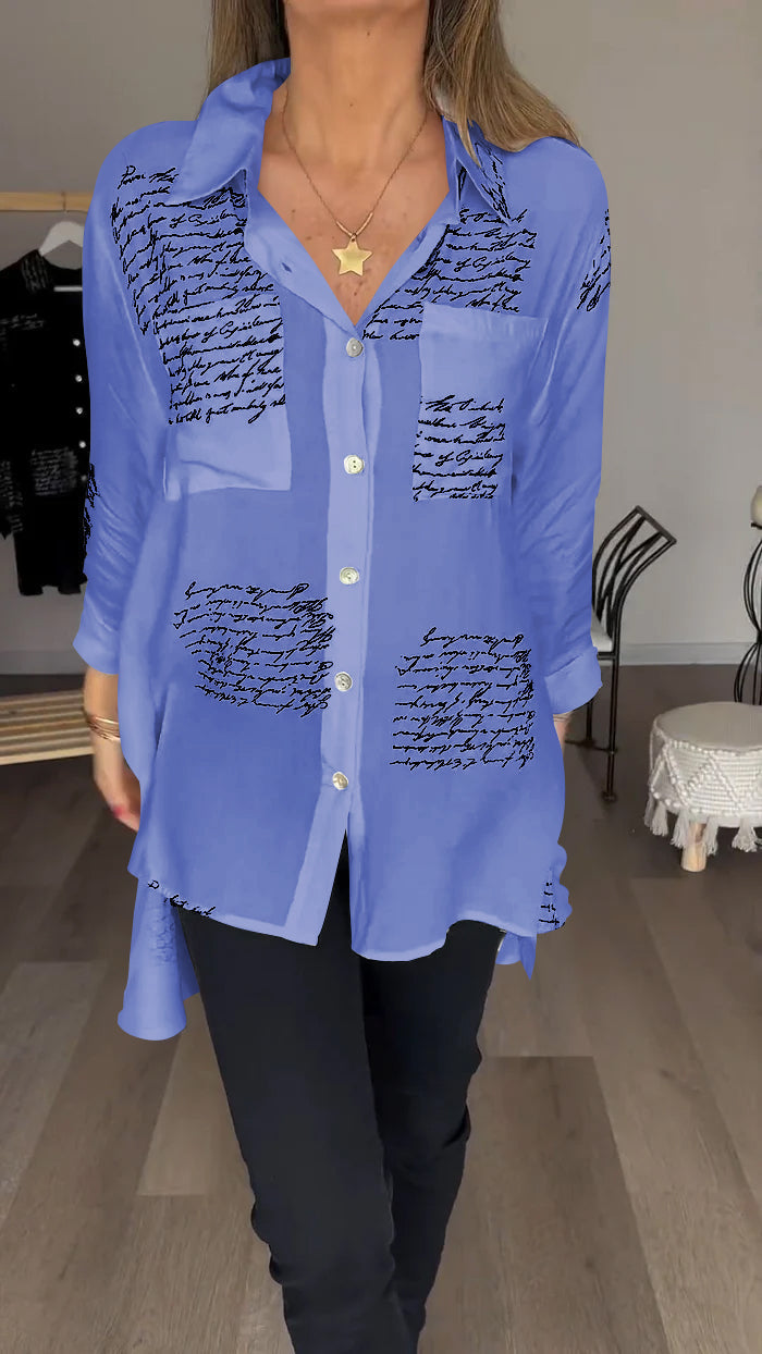 Bella Moda Printed Blouse for Stylish Women