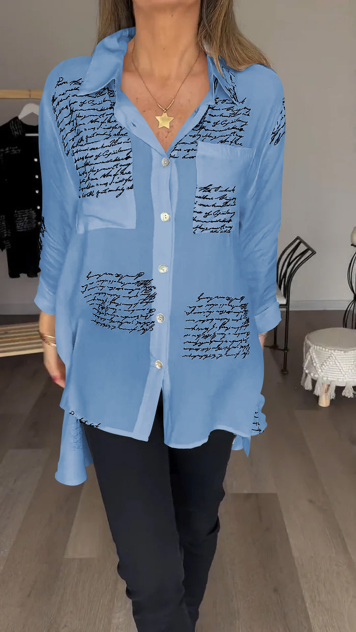 Bella Moda Printed Blouse for Stylish Women