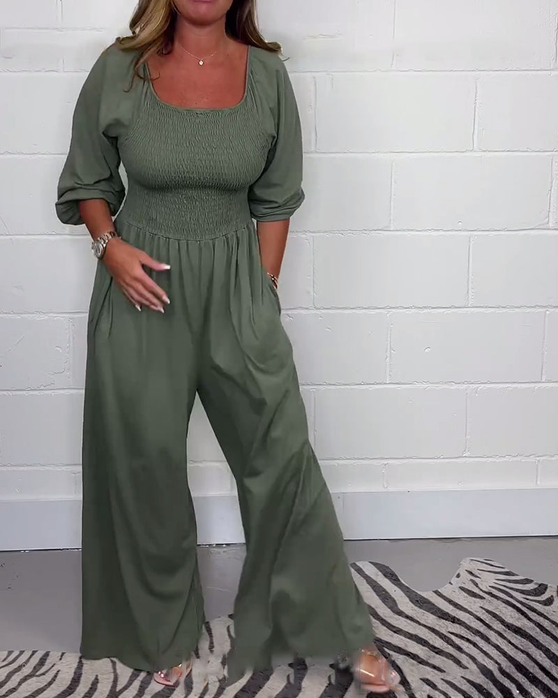 Blair Tijdloze Katoenen Jumpsuit