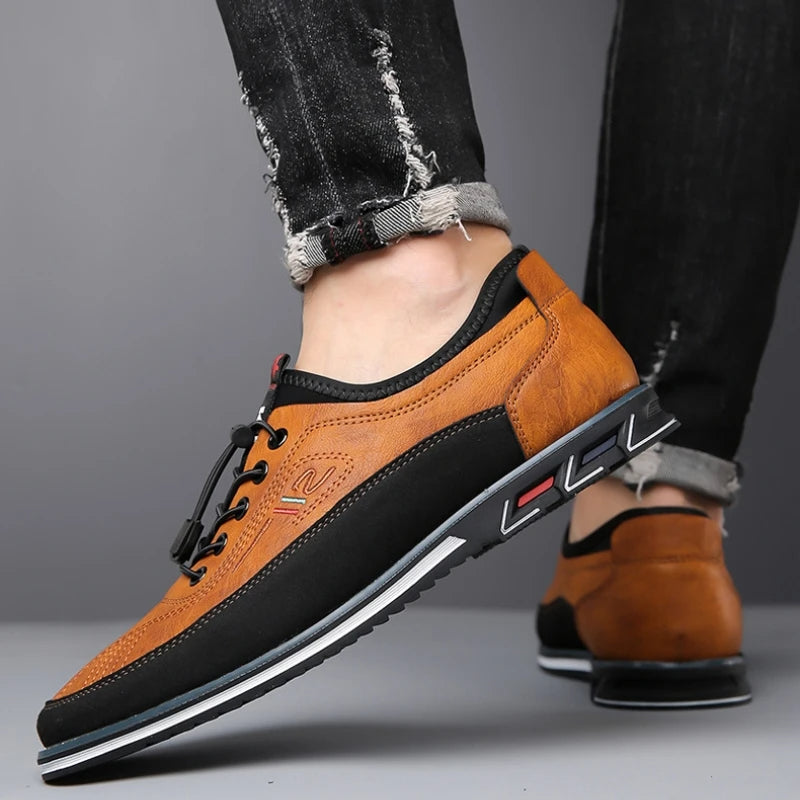 Herman | Hoogwaardig Orthopedisch Oxford Leer Schoenen