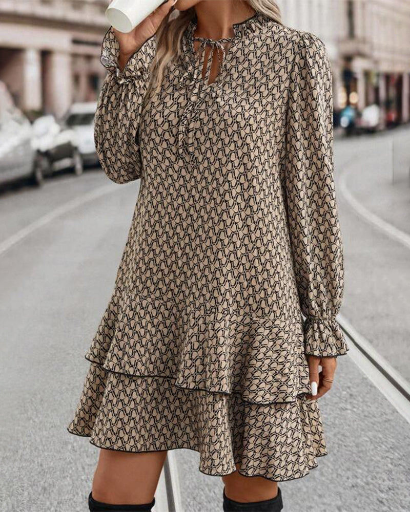 Liliana - Elegant Women's Dress with Long Sleeves